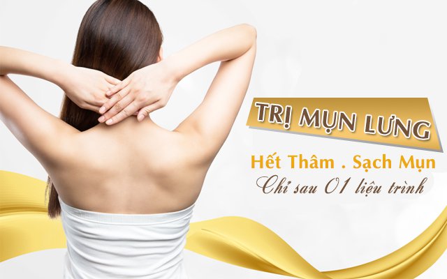 Địa chỉ spa trị mụn lưng tại huyện Bình Chánh uy tín