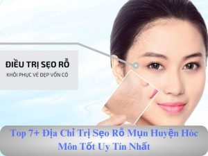 spa trị sẹo rỗ uy tín tại hóc môn hcm