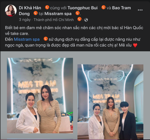 Đánh Thức Vẻ Đẹp Tiềm Ẩn Cùng Miss Tram Spa Hiểu rõ