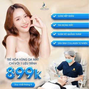 Trẻ Hóa Vùng Da Mắt: Sự Thay Đổi Trong Tầm Tay Bạn Chỉ Với 1 Liệu Trình MESO NANO PEPTIDE Tìm hiểu