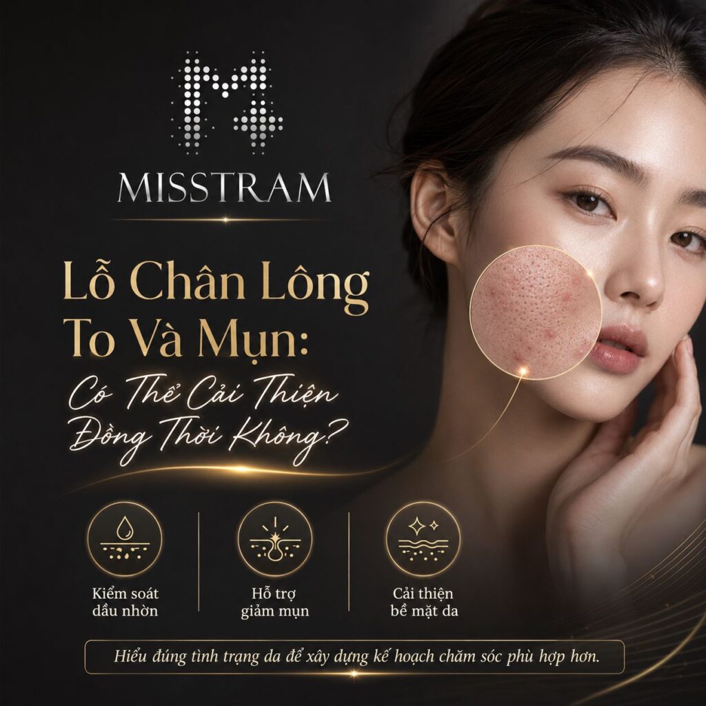 Lỗ Chân Lông To Và Mụn: Có Thể Cải Thiện Đồng Thời Không? Tìm hiểu