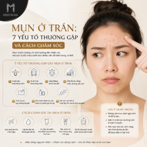 Mụn Ở Trán: 7 Yếu Tố Thường Gặp Và Cách Chăm Sóc Bạn đã nghe