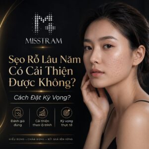 Sẹo Rỗ Lâu Năm Có Cải Thiện Được Không? Cách Đặt Kỳ Vọng Bạn đã nghe