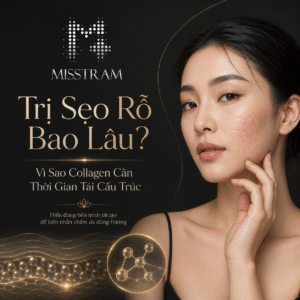 Trị Sẹo Rỗ Bao Lâu? Vì Sao Collagen Cần Thời Gian Tái Cấu Trúc Bạn đã nghe